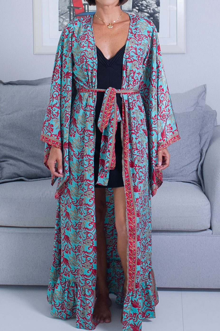Kimono Lua Azul