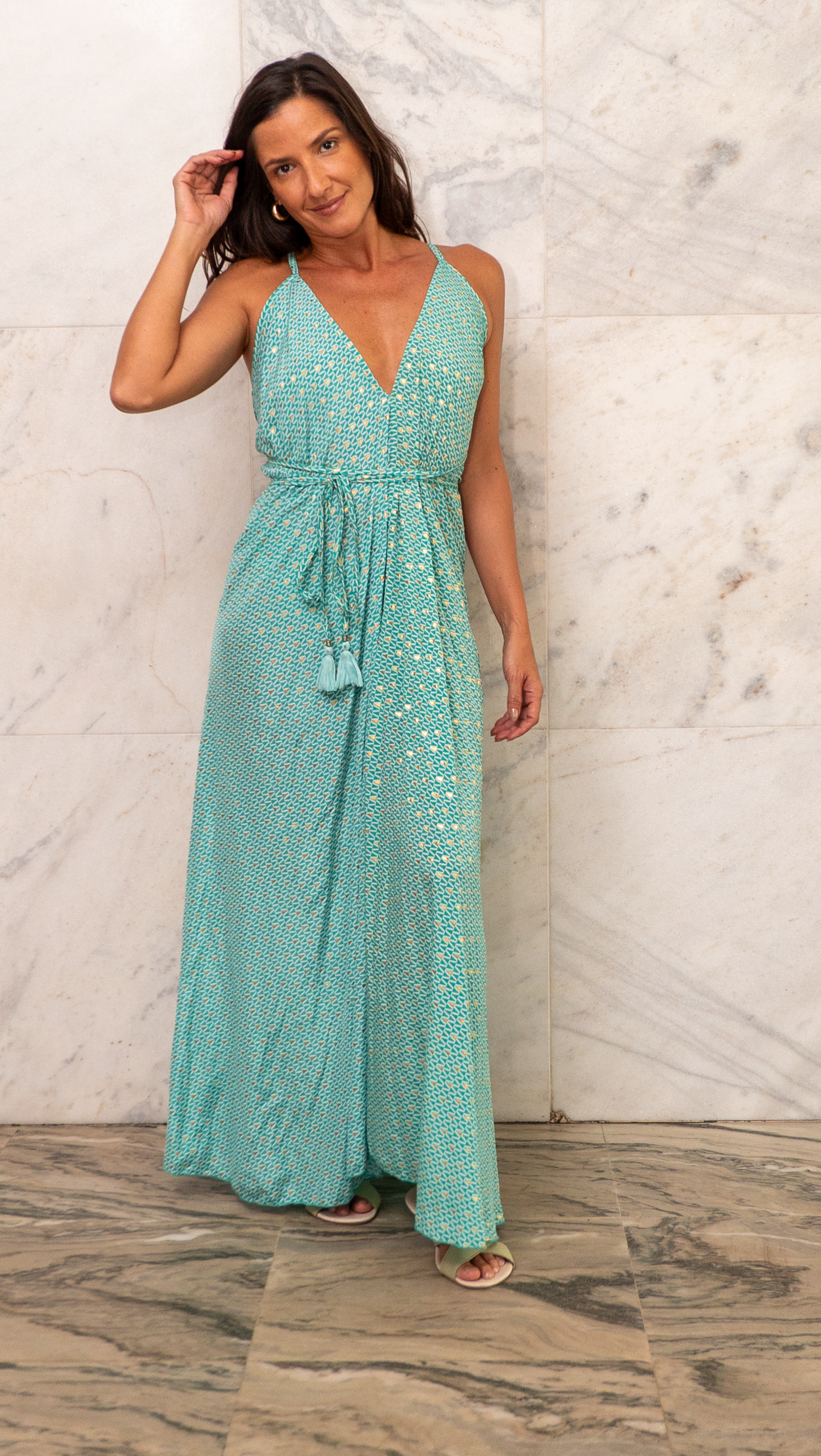 Vestido Raiz Verde