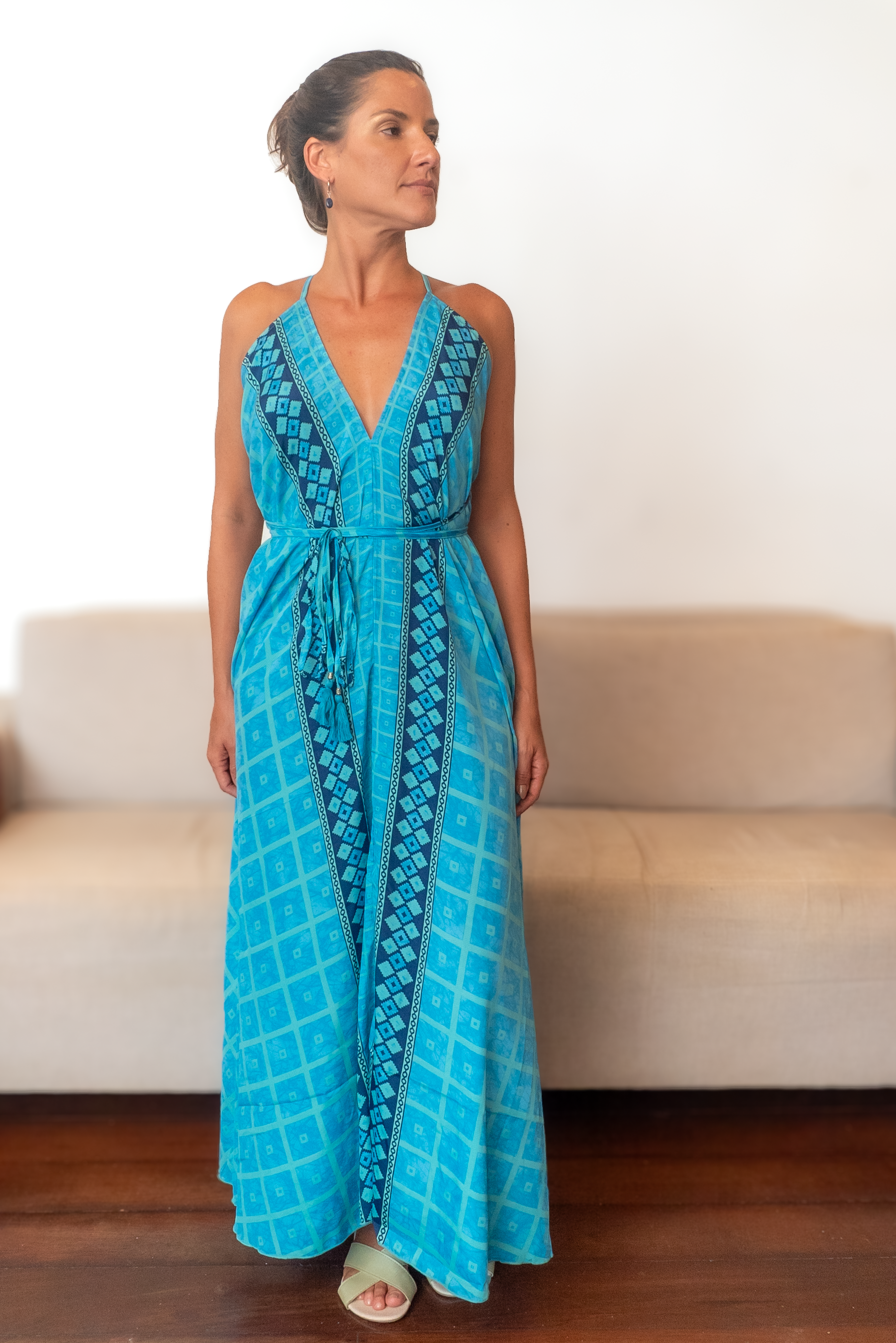 Vestido Azul oceano