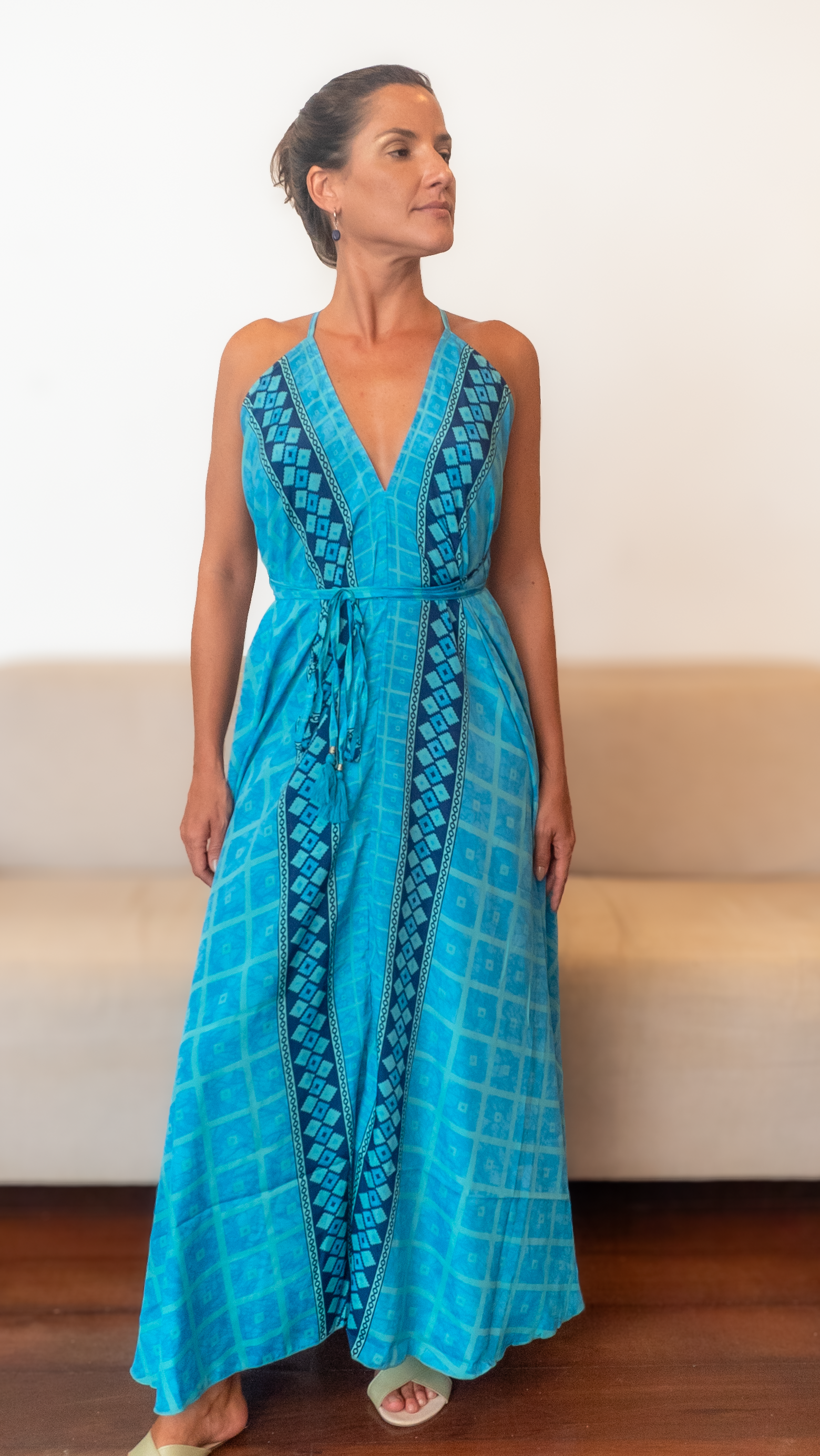 Vestido Azul oceano