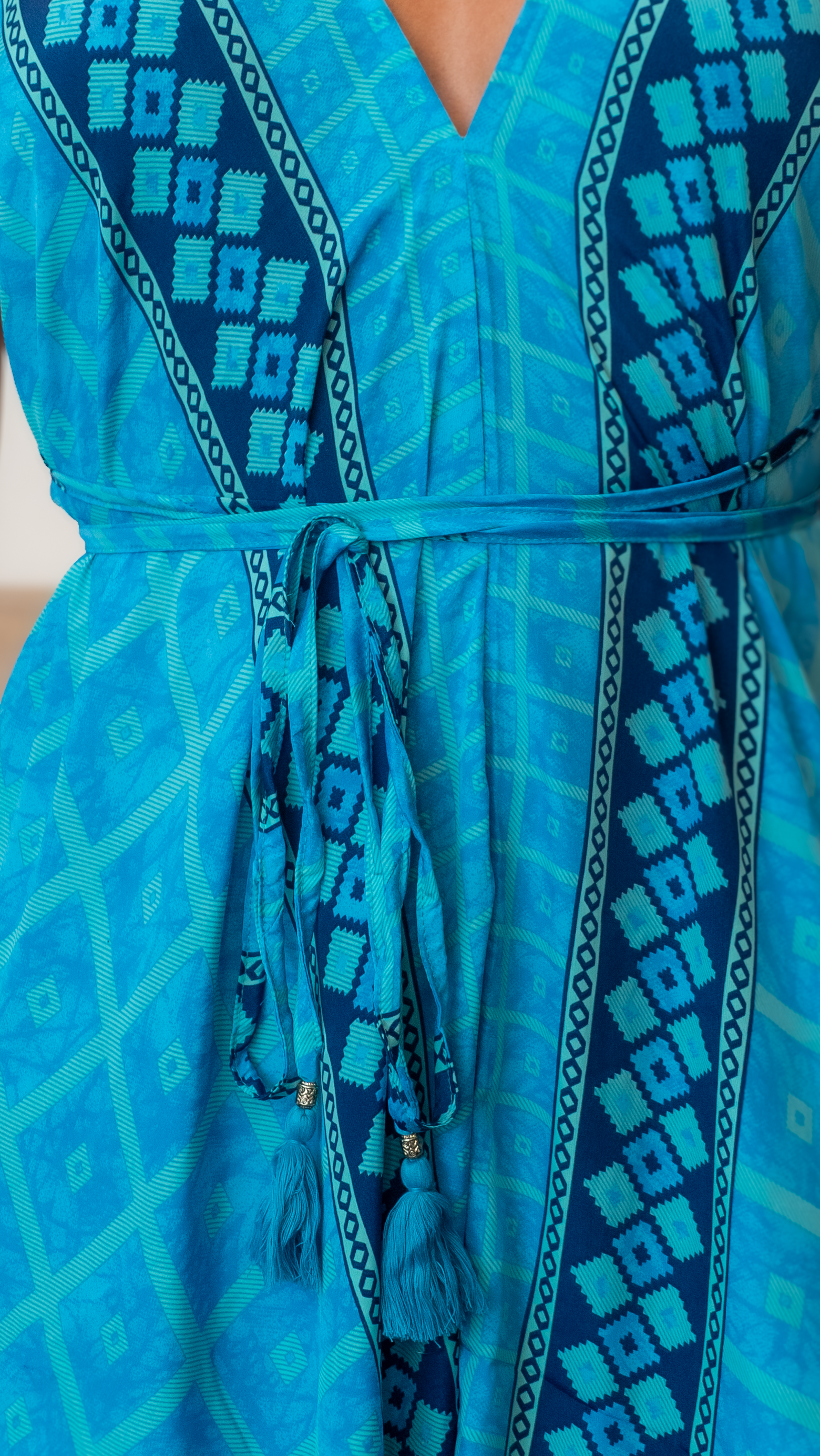 Vestido Azul oceano