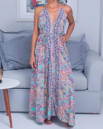 Vestido Fios De Ouro